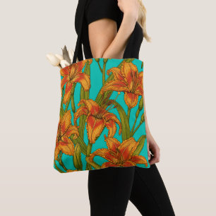 Bolso De Tela Flores diarias de Tawny