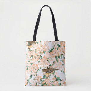 Bolso De Tela Flores Encantadas Oscuras: Magia Vintage