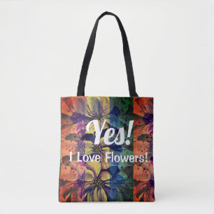 Bolso De Tela Flores Entusiasmo Delphinium Gardening