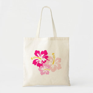 Bolso De Tela Flores Halcaias Rosadas Tote Bag