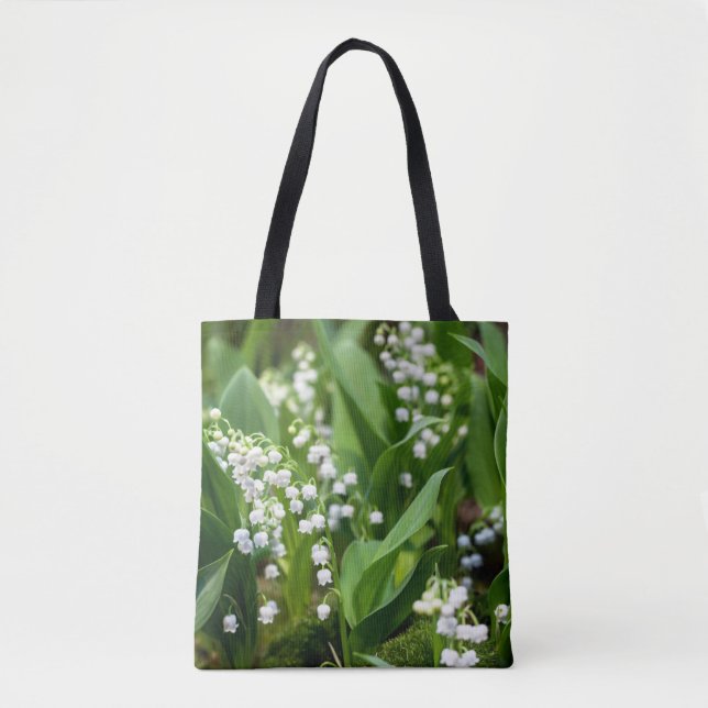 Bolso De Tela Flores | Lily del Valle de Suecia (Anverso)