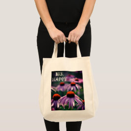 Bolso De Tela Flores moradas en RHS Wisley