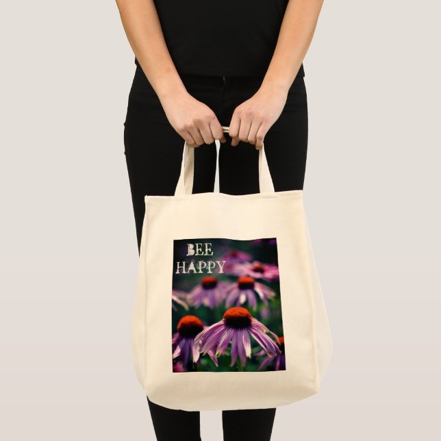 Bolso De Tela Flores moradas en RHS Wisley (Anverso (producto))