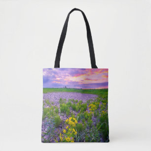 Bolso De Tela Flores North Dakota Red River Valley