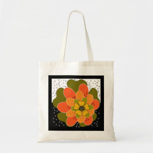 Bolso De Tela Flores otoñales, otoño, flor, lanzamiento de ilust