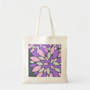 Bolso De Tela Flores púrpuras de Petals mágicos