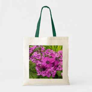 Bolso De Tela Flores púrpuras de San Francisco