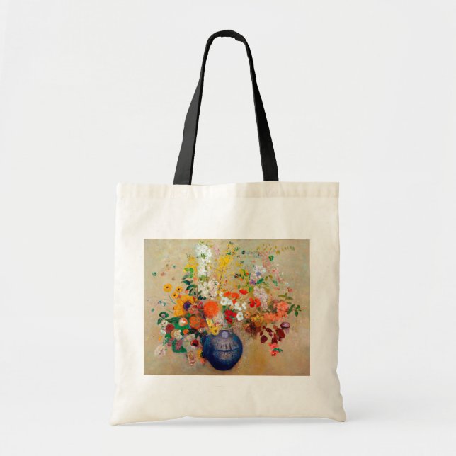Bolso De Tela Flores, Redon (Frente)