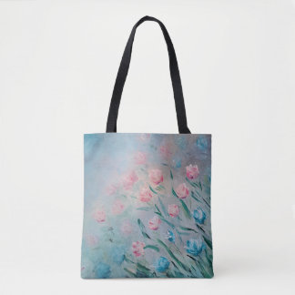 Bolso De Tela Flores Resumen Elegancia Delicada Finesse Grace B