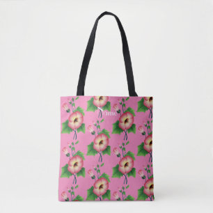 Bolso De Tela Flores rosa de inicio, Thunder_Cove
