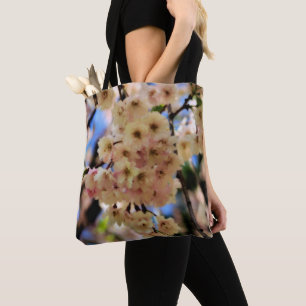 Bolso De Tela Flores rosadas de primavera