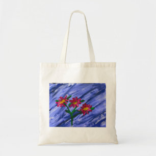Bolso De Tela Flores rosas