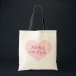 Bolso De Tela Flores rosas madre de la novia<br><div class="desc">Mira más de 100 populares estilos de bolsas de boda de la colección "Boda Tote Bags" de mi tienda.</div>