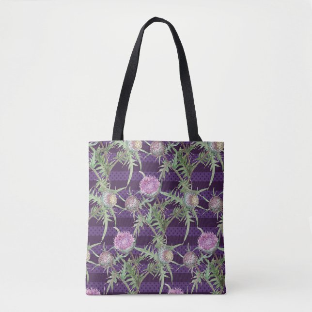 Bolso De Tela Flores silvestres (Anverso)