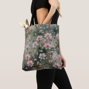 Bolso De Tela Flores silvestres de bonito