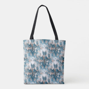Bolso De Tela Flores silvestres de invierno......