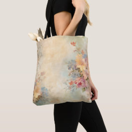 Bolso De Tela Flores Silvestres De La Primavera De Hazy, Floraci