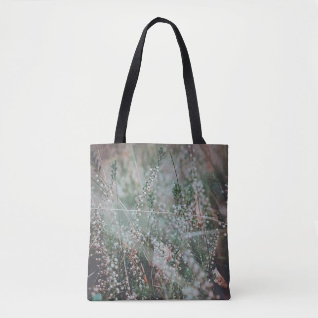 Bolso De Tela Flores silvestres de otoño (Anverso)