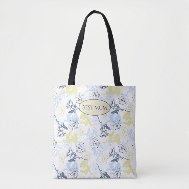 Bolso De Tela Flores silvestres esterilizadas (Anverso)