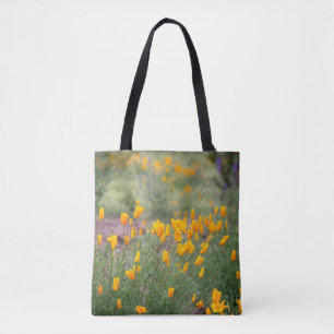 Bolso De Tela flores silvestres hermosas y aromáticas que crecen