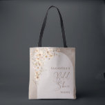 Bolso De Tela Flores silvestres neutrales arca boho regalo de da<br><div class="desc">Belleza popular ahora en el diseño de Tote Bag - el regalo perfecto para la dama de honor - Flores acuáticas elegantes con colores tierra a la moda - marfil,  beige,  tonos marrón claro,  blanco y toques de color rubor,  delicado tejido en arco boho.</div>