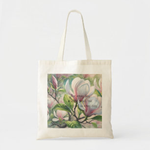 Bolso De Tela Flores y cotización de Magnolia