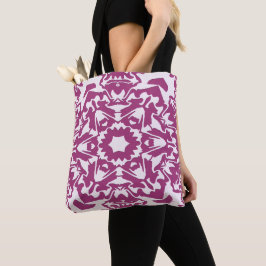 Bolso De Tela Flores y Gárgolas....