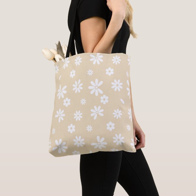 Bolso De Tela Flores y Petales 7 (Detalle)