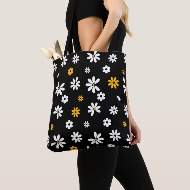 Bolso De Tela Flores y Petals 15 (Detalle)
