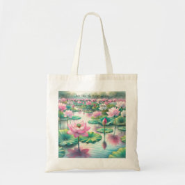 Bolso De Tela Flores y presupuesto de Lotus