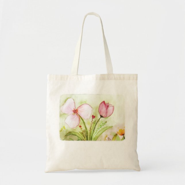 Bolso De Tela Floreslindas (Frente)