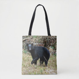 Bolso De Tela Florida Black Bear