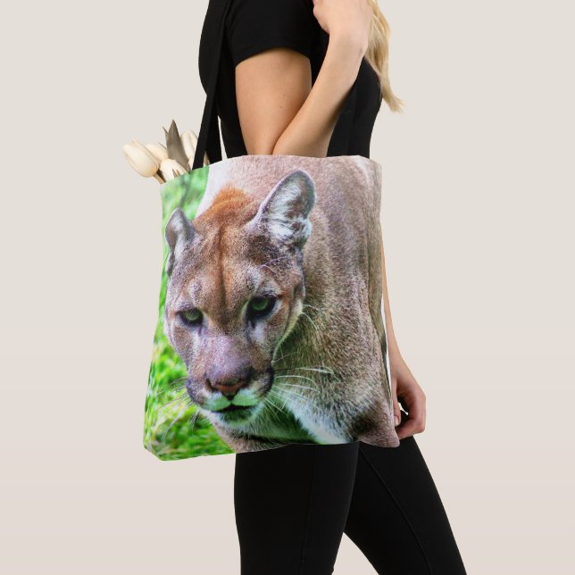 BOLSO DE TELA FLORIDA PANTHER - LADIES TOTE BAG (Detalle)
