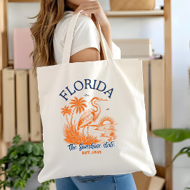 Bolso De Tela Florida The Sunshine State - Beach &Palms Artwork