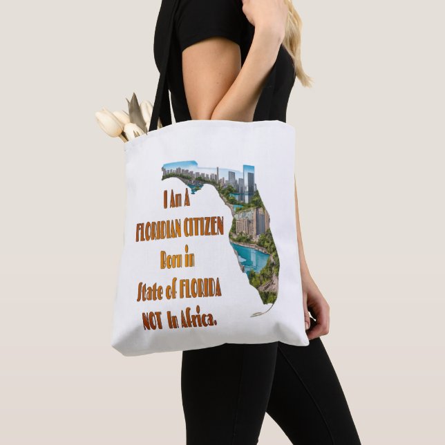 Bolso De Tela Floridian Citizen (Detalle)