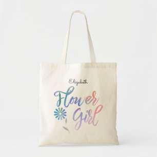 Bolso De Tela Florista con nombre