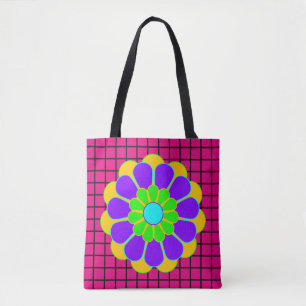 Bolso De Tela Flower Flower Power Bloom II + tu trasero. y idea