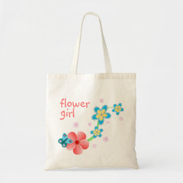 Bolso De Tela Flower Girl Butterfly Boda Floral