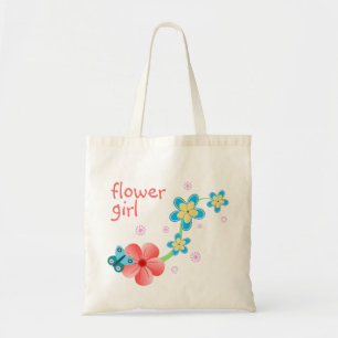 Bolso De Tela Flower Girl Butterfly Boda Floral