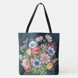 Bolso De Tela Flower of hope
