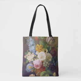 Bolso De Tela Flower Still Life by Jean Ulrich Tournier