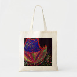 Bolso De Tela Flower Wearing a Hat Tote Bag