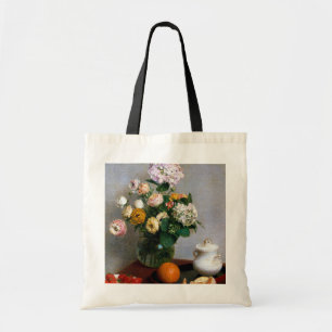 Bolso De Tela Flowers and Fruit, Henri Fantin-Latour
