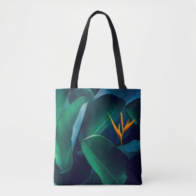 Bolso De Tela Flowers | Bird of Paradise (Anverso)