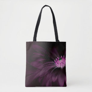 Bolso De Tela Flowers Purple Daisy
