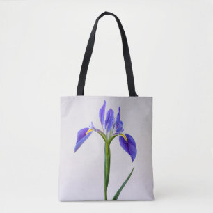 Bolso De Tela Flowers Purple Iris Flower