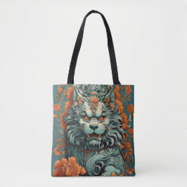 Bolso De Tela Flu Lion of Wisdom