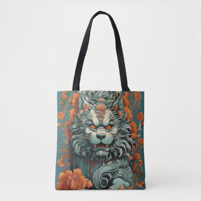 Bolso De Tela Flu Lion of Wisdom (Anverso)