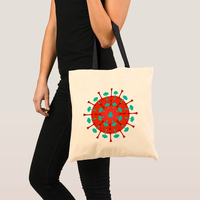 Bolso De Tela Flu Virus Tote Bag (Subido por el creador)