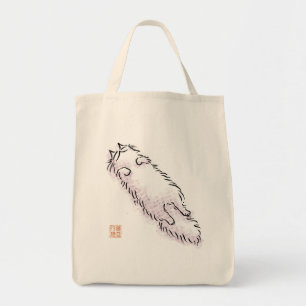 Bolso De Tela Fluffy Flop Cat